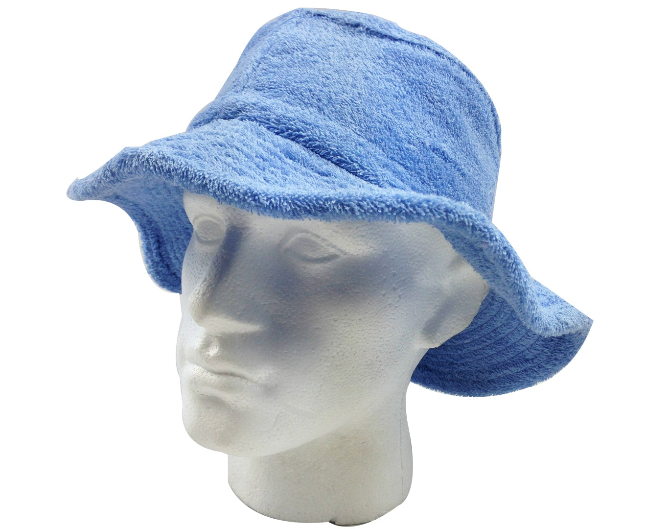 Terry Towelling BUCKET HAT Daggy Fishing Camping Lad Cap Retro  100% COTTON-55