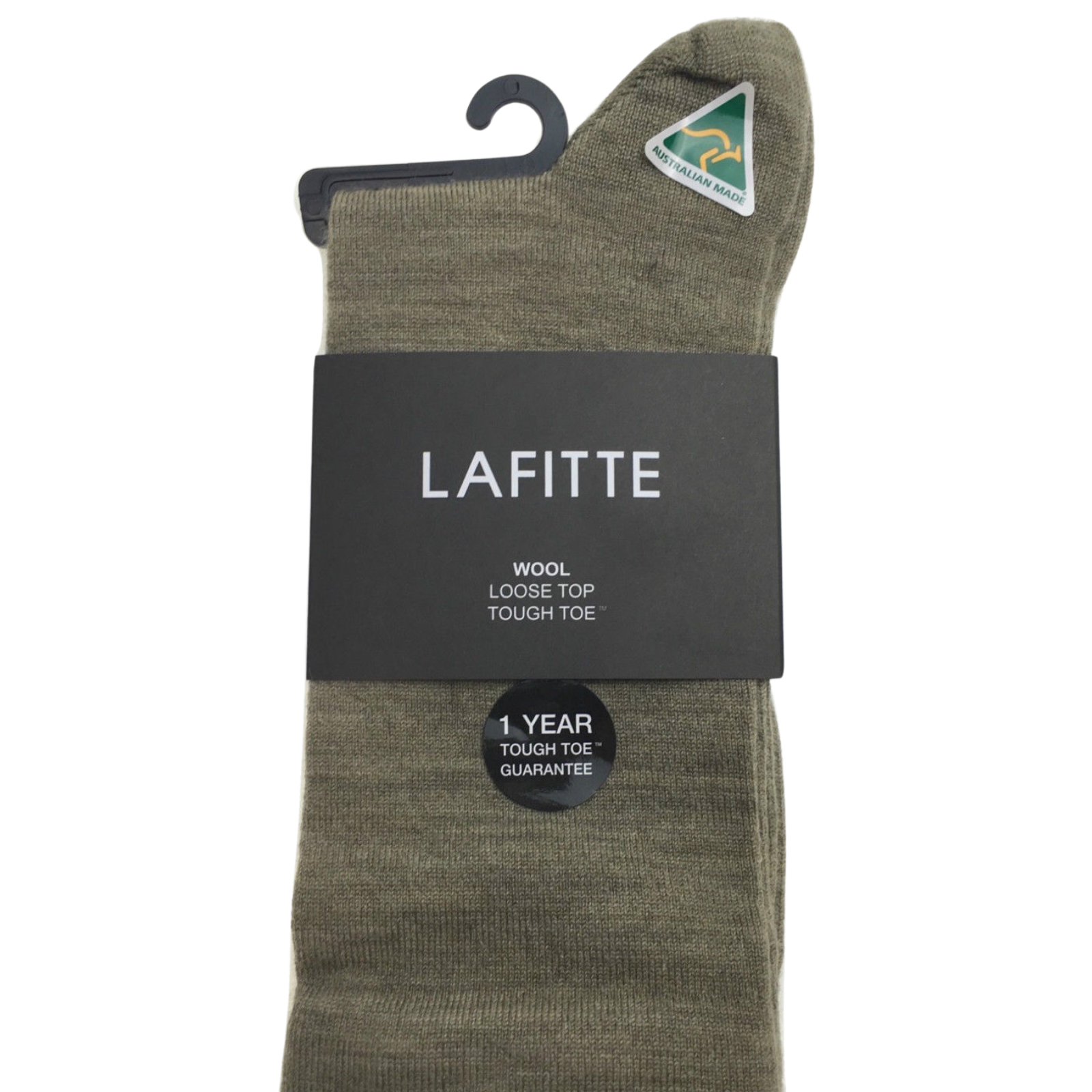 AUSTRALIAN MADE Wool Loose Top Socks Wide Top Comfort High Quality Tough Toe-9
