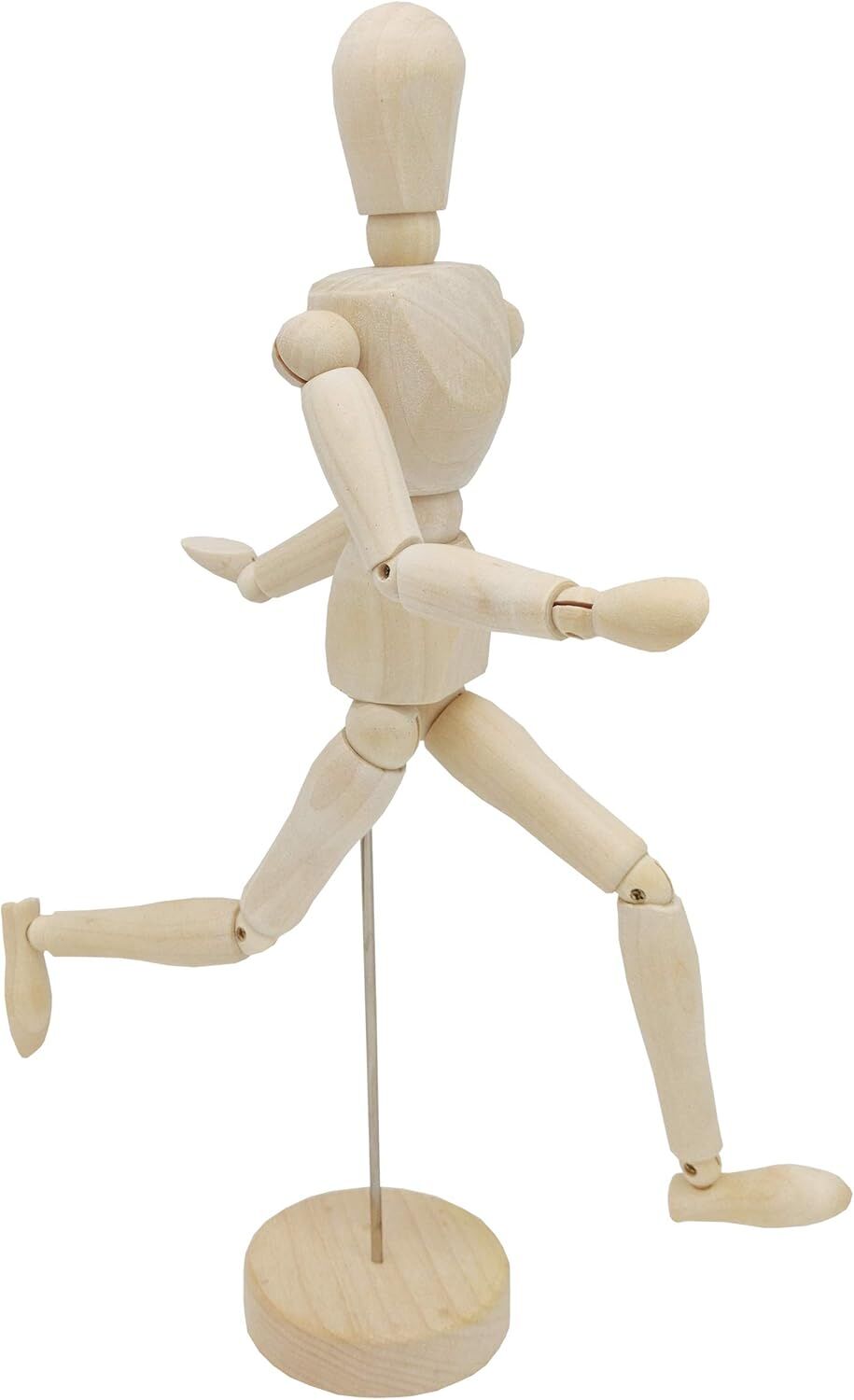 12" Wooden Artists Male Mannequin Doll Sketch Draw Art Drawing Manikin Toy Model