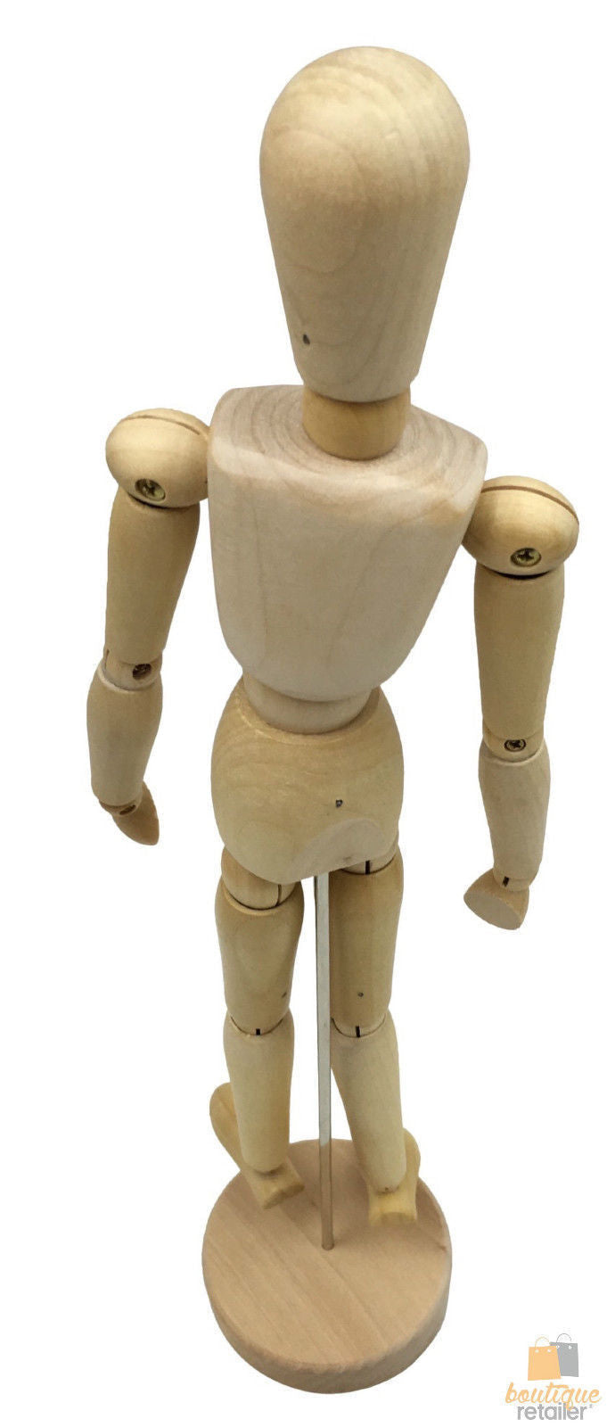 12" Wooden Artists Male Mannequin Doll Sketch Draw Art Drawing Manikin Toy Model