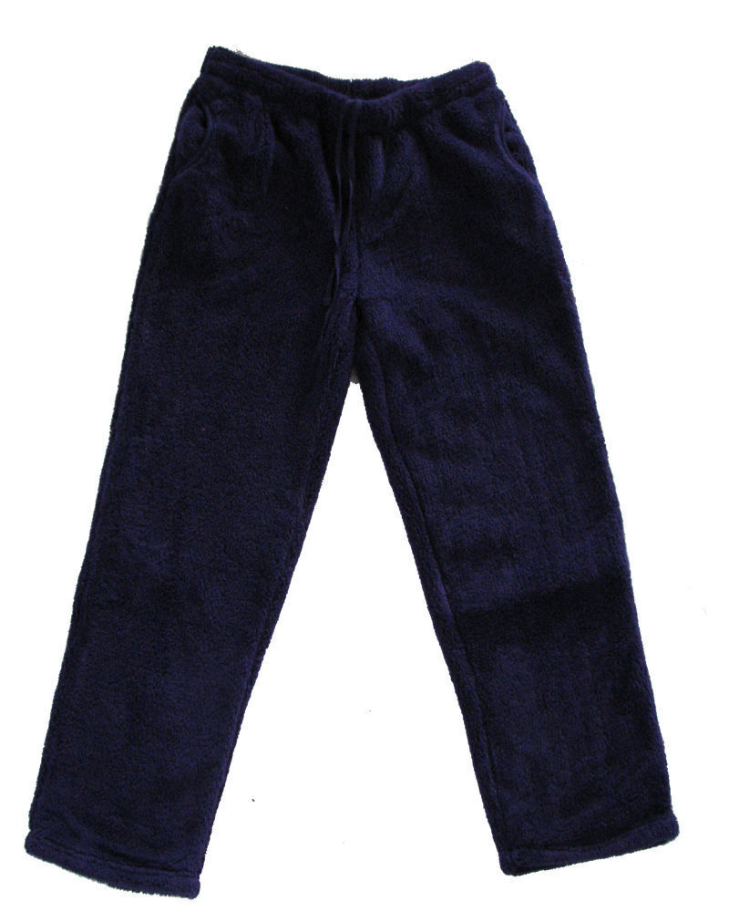 Womens TRACK PANTS Coral Fleece Fur Ultra Comfy Pyjamas Pajama Sleepwear Bottoms-26