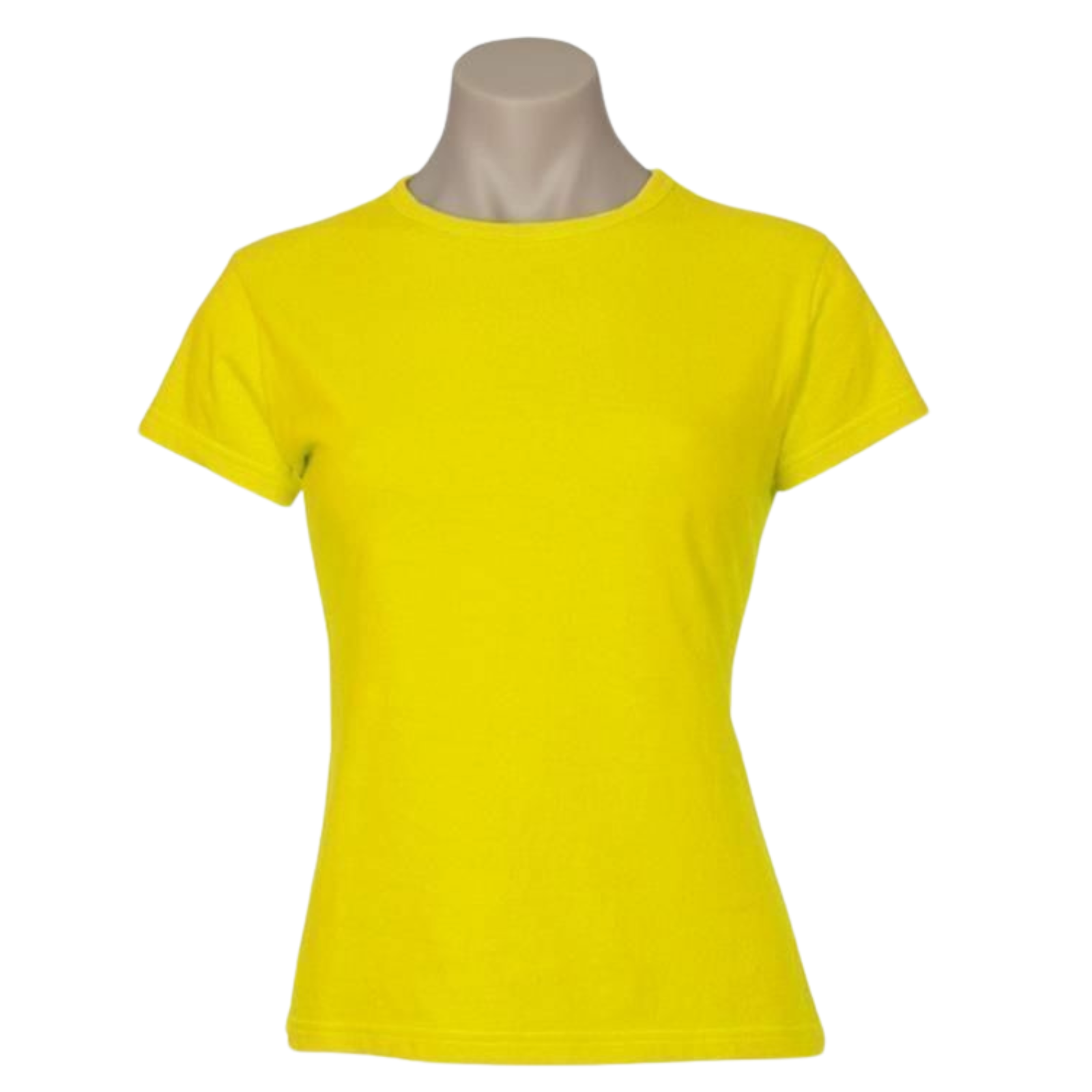 Womens Plain Ladies T SHIRT 100% COTTON Basic Tee Casual Top Size 6-24 T-Shirt-13