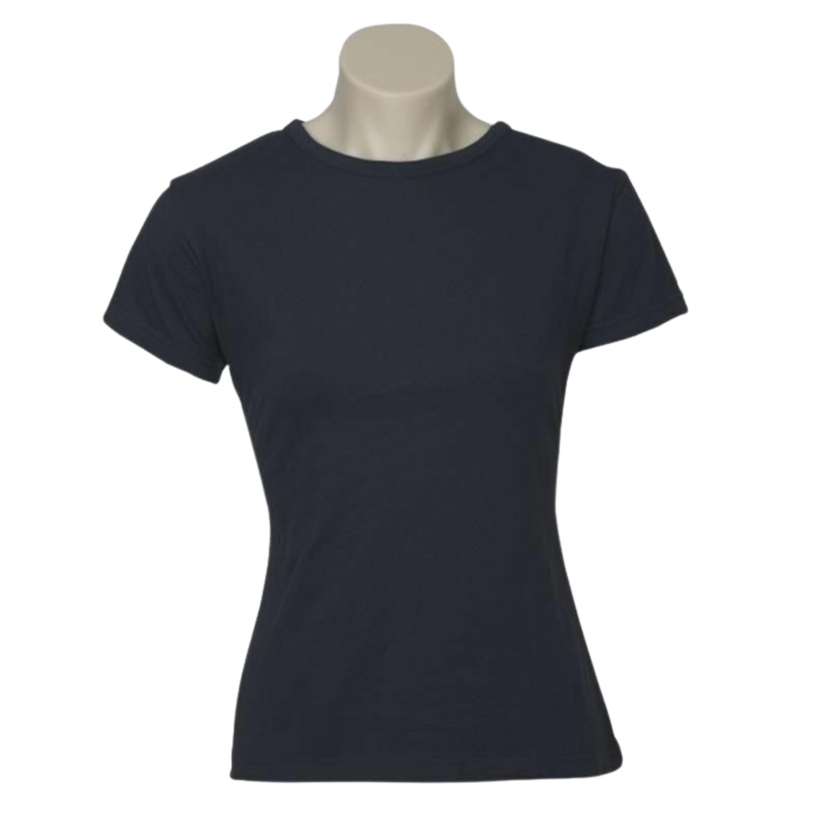 Womens Plain Ladies T SHIRT 100% COTTON Basic Tee Casual Top Size 6-24 T-Shirt-71
