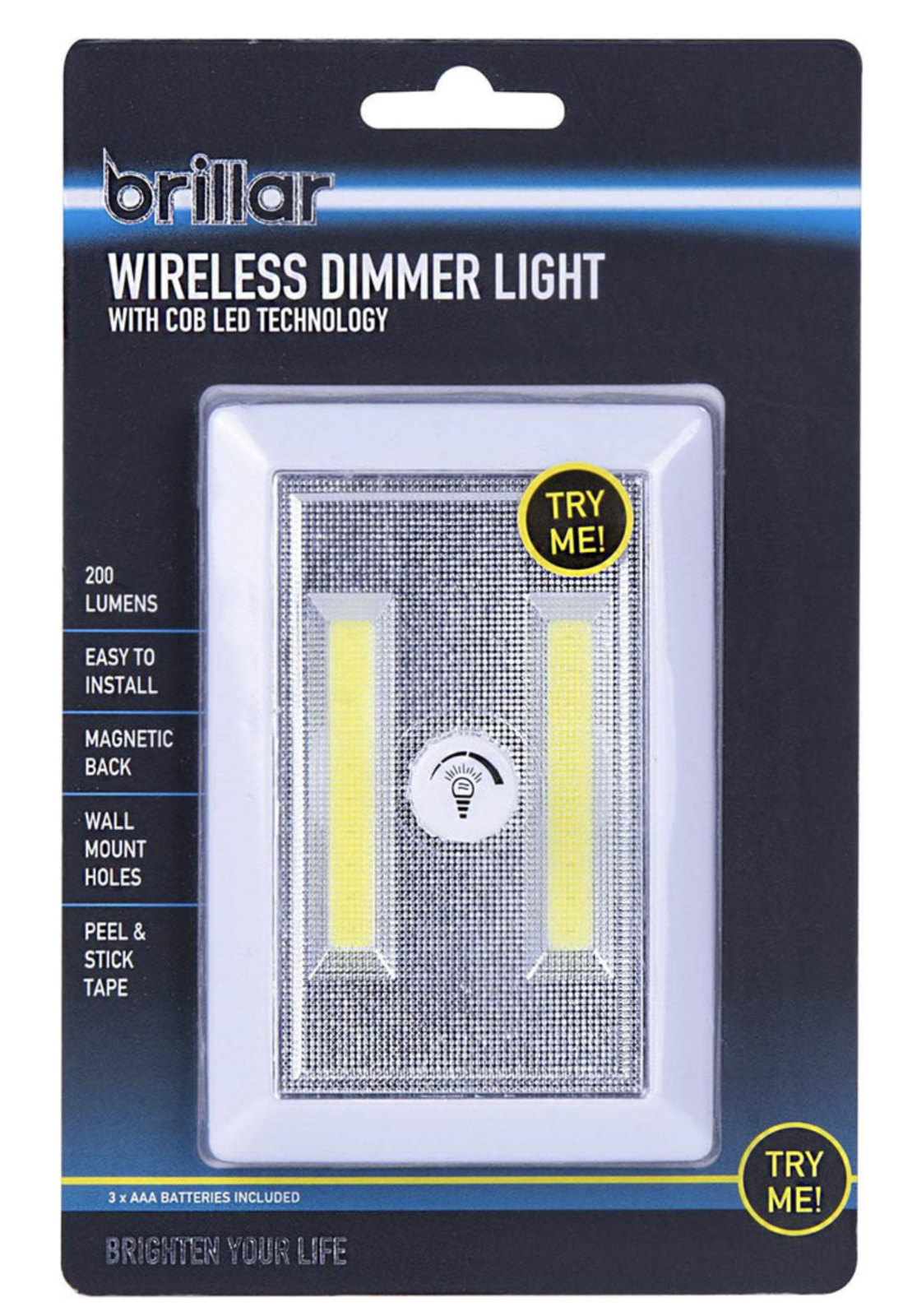 Brillar Wireless Dimmer Light with Cob Led Technology - White-0