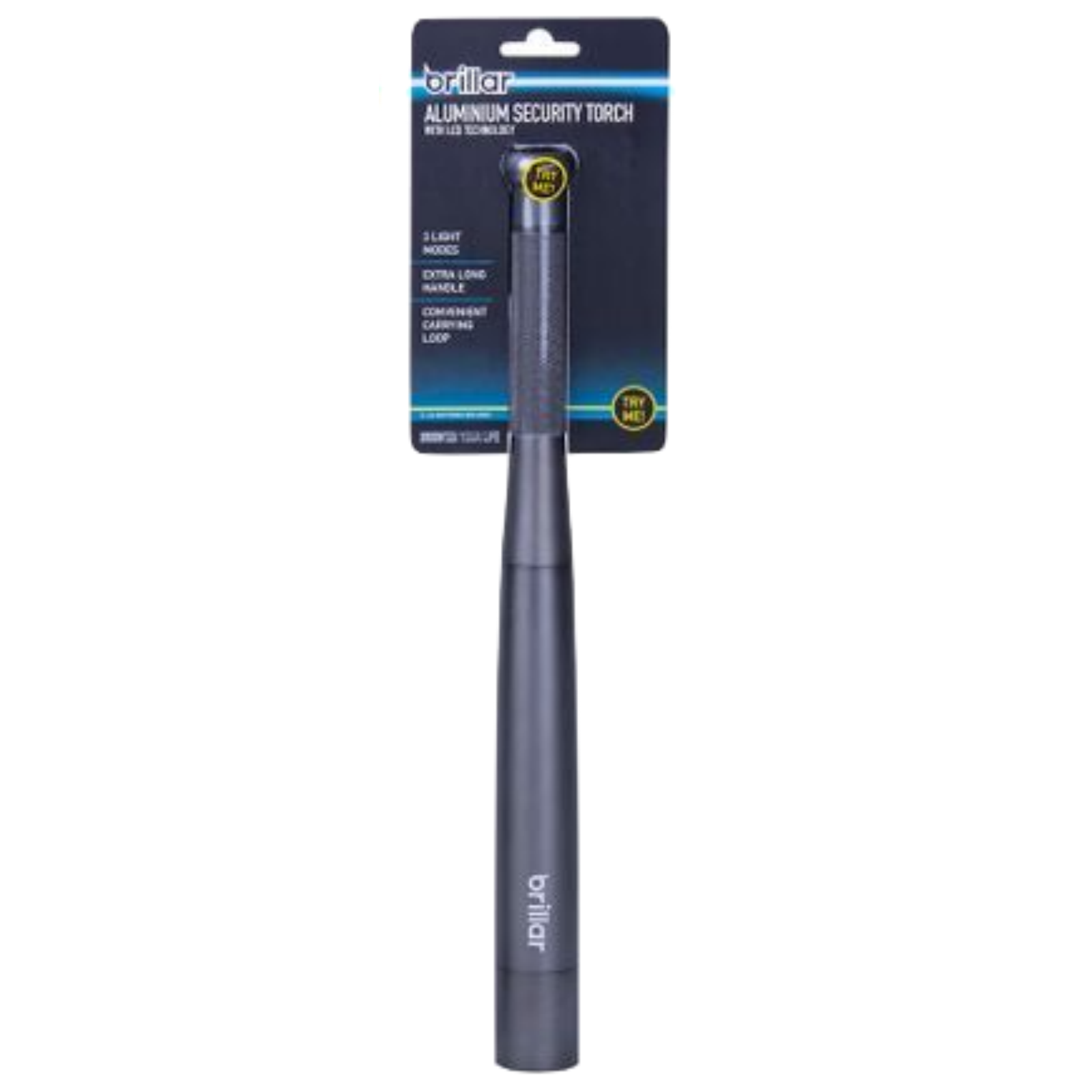 Brillar Baseball Bat LED Flashlight Baton Torch - Emergency Security - Assorted Colours-0
