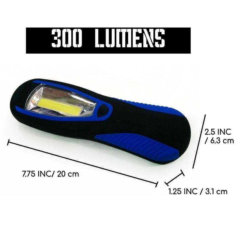 Ultra Bright Work Light with COB LED Technology Convenient Swivel Hook Magnetic Back for Easy Mounting-3