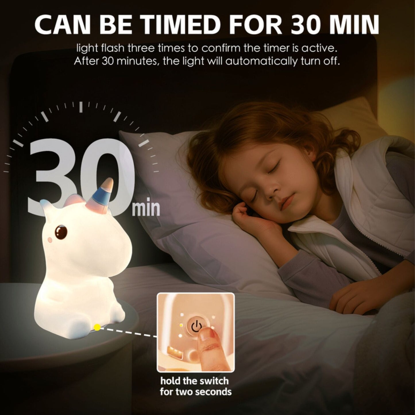 Brillar Cute Squishy Colour Changing Night Light for Kids - Astronaut