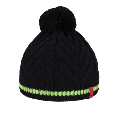 BRBL Dolomiti Merino Wool Blend Pull On BEANIE Warm Winter Hat Pom Pom Knitted-0
