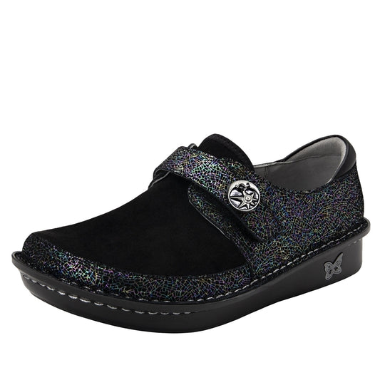 ALEGRIA Brenna Womens Comfort Strap Shoes Loafer Sneaker Walking - Moon Shadow
