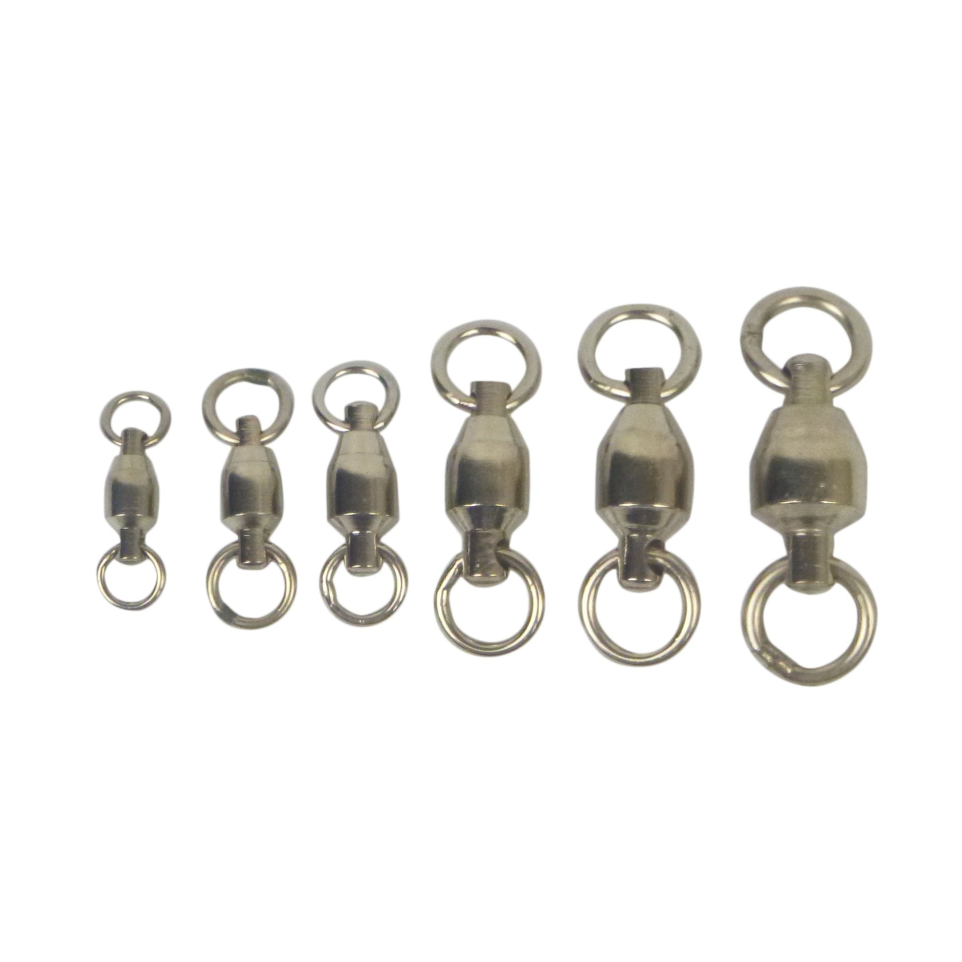Swimerz Heavy Duty Ball Bearing Swivels, Size 4, 20 pack-0