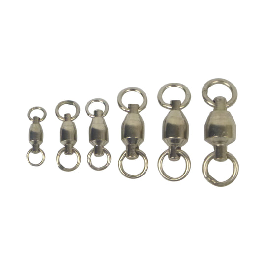 Swimerz Heavy Duty Ball Bearing Swivels, Size 4, 20 pack-0