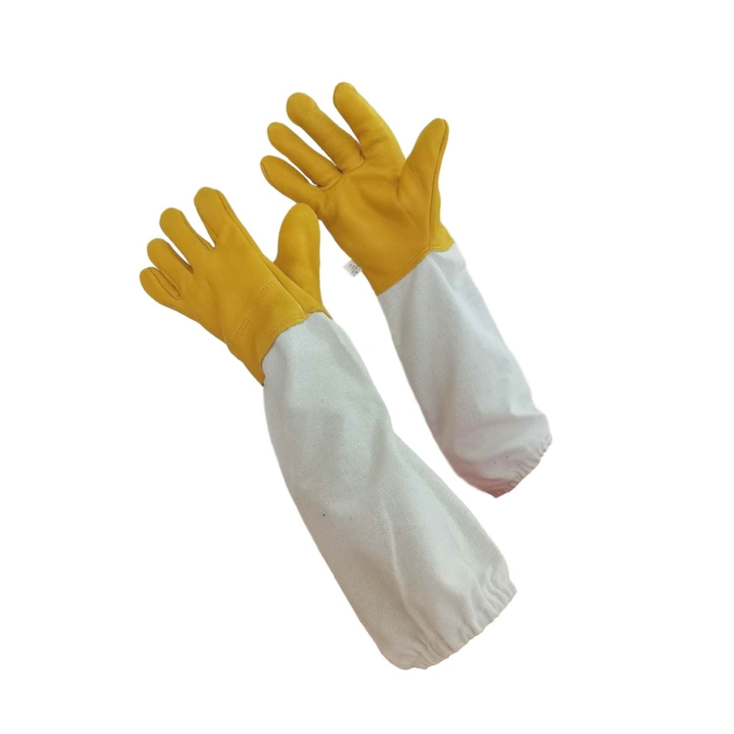 Beekeeper Gloves Leather Lambskin Long Bee Hive Beehive Protective Beekeeping-1