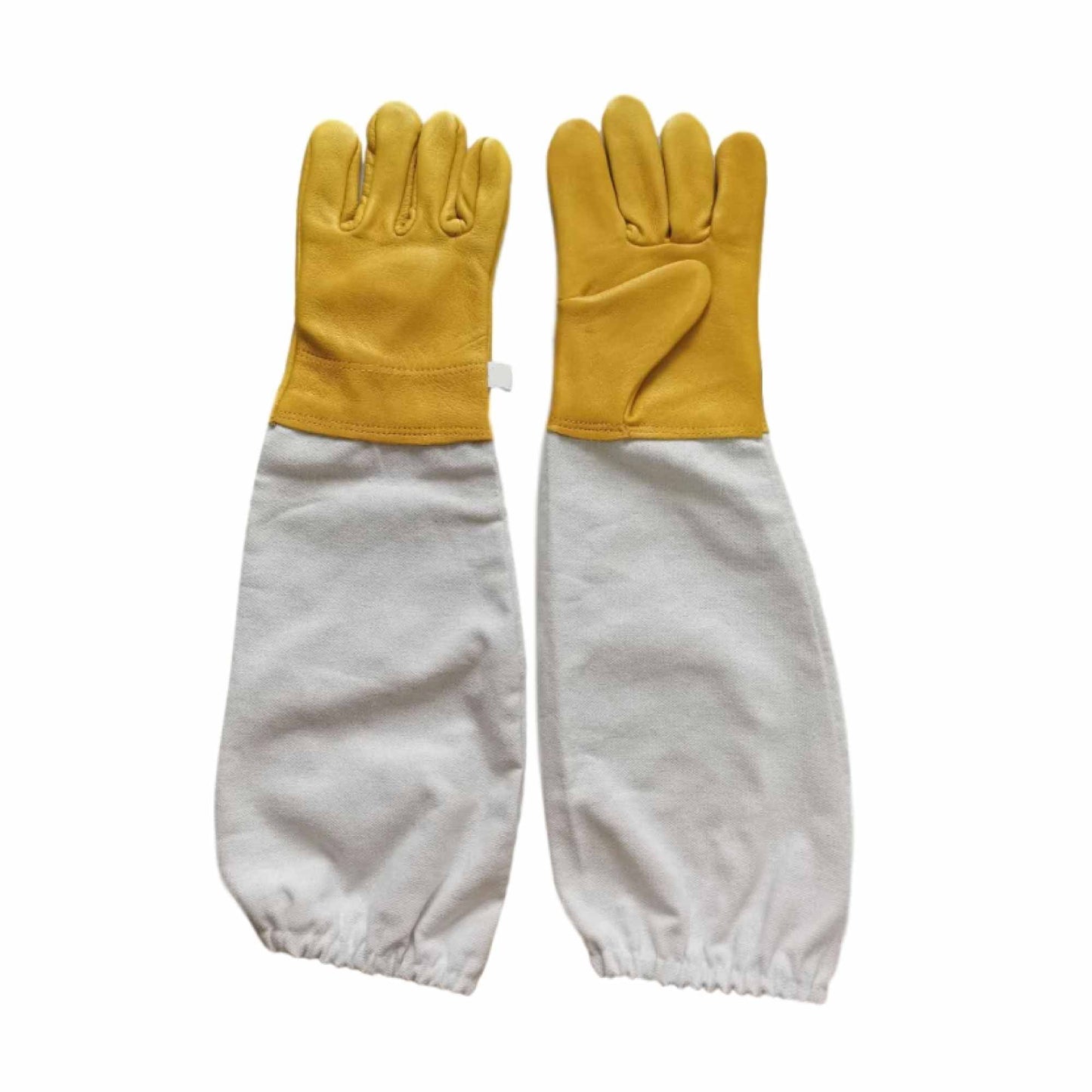 Beekeeper Gloves Leather Lambskin Long Bee Hive Beehive Protective Beekeeping-0