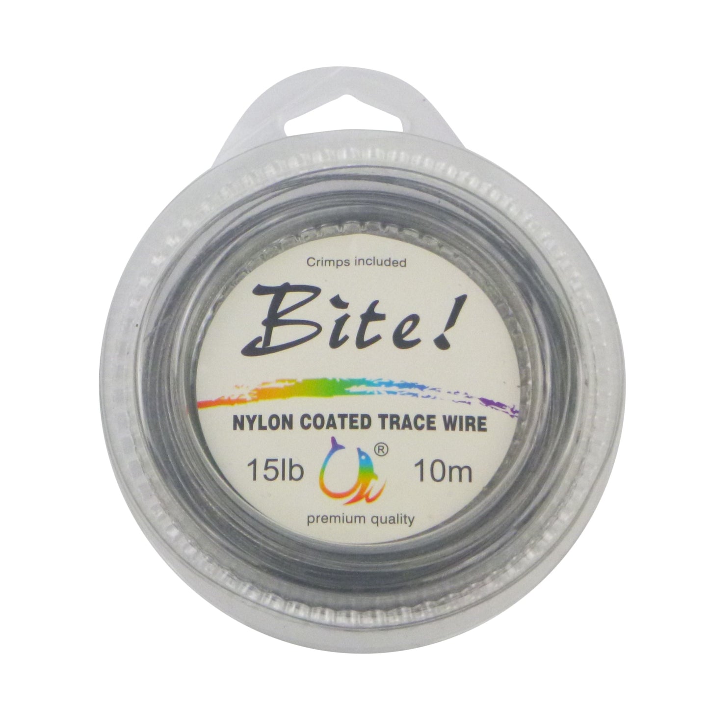 Swimerz Bite 7 Strand Coated Leader Wire, 15lb breaking strain, 10 mtrs-0