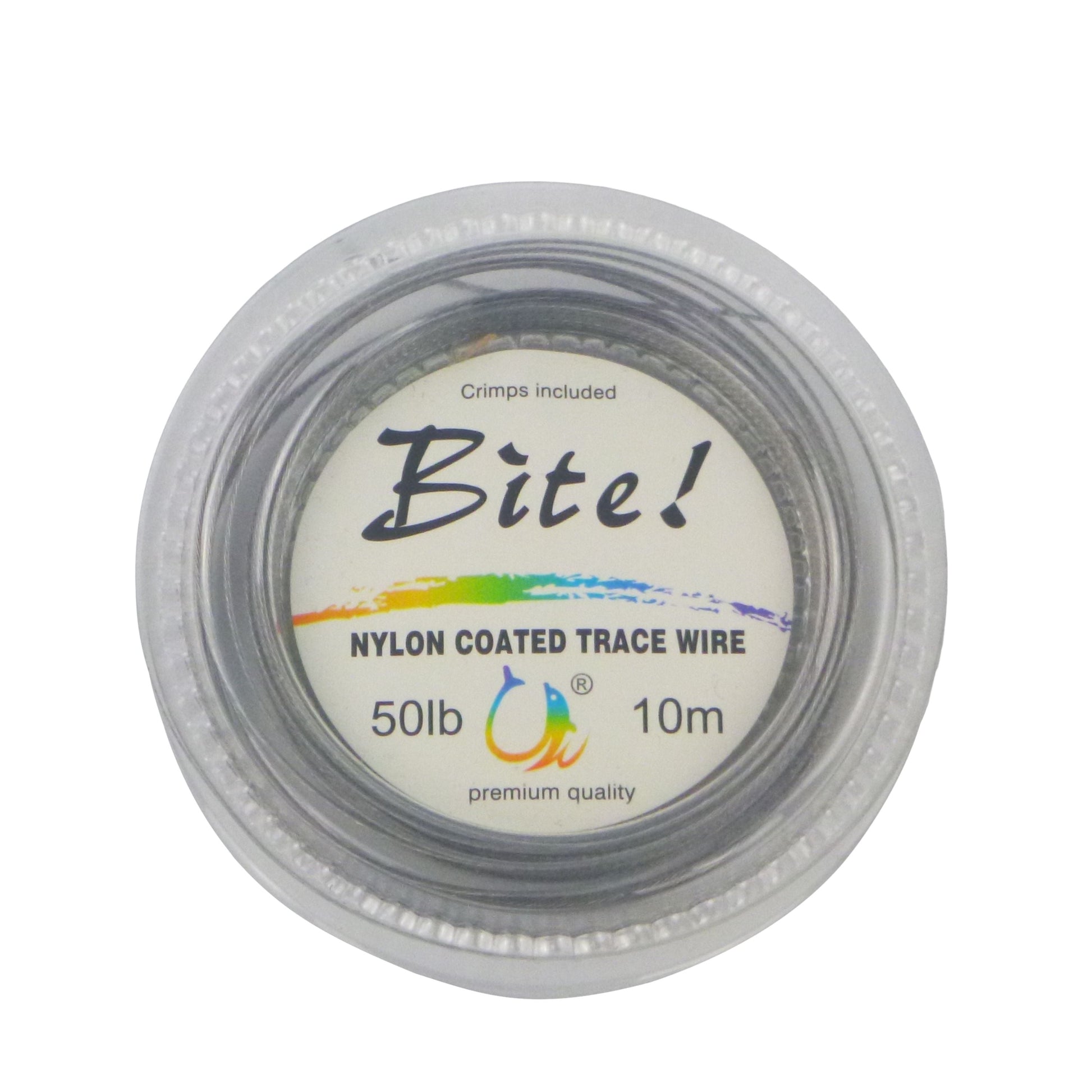 Swimerz Bite 7 Strand Coated Leader Wire, 50lb breaking strain, 10 mtrs-0