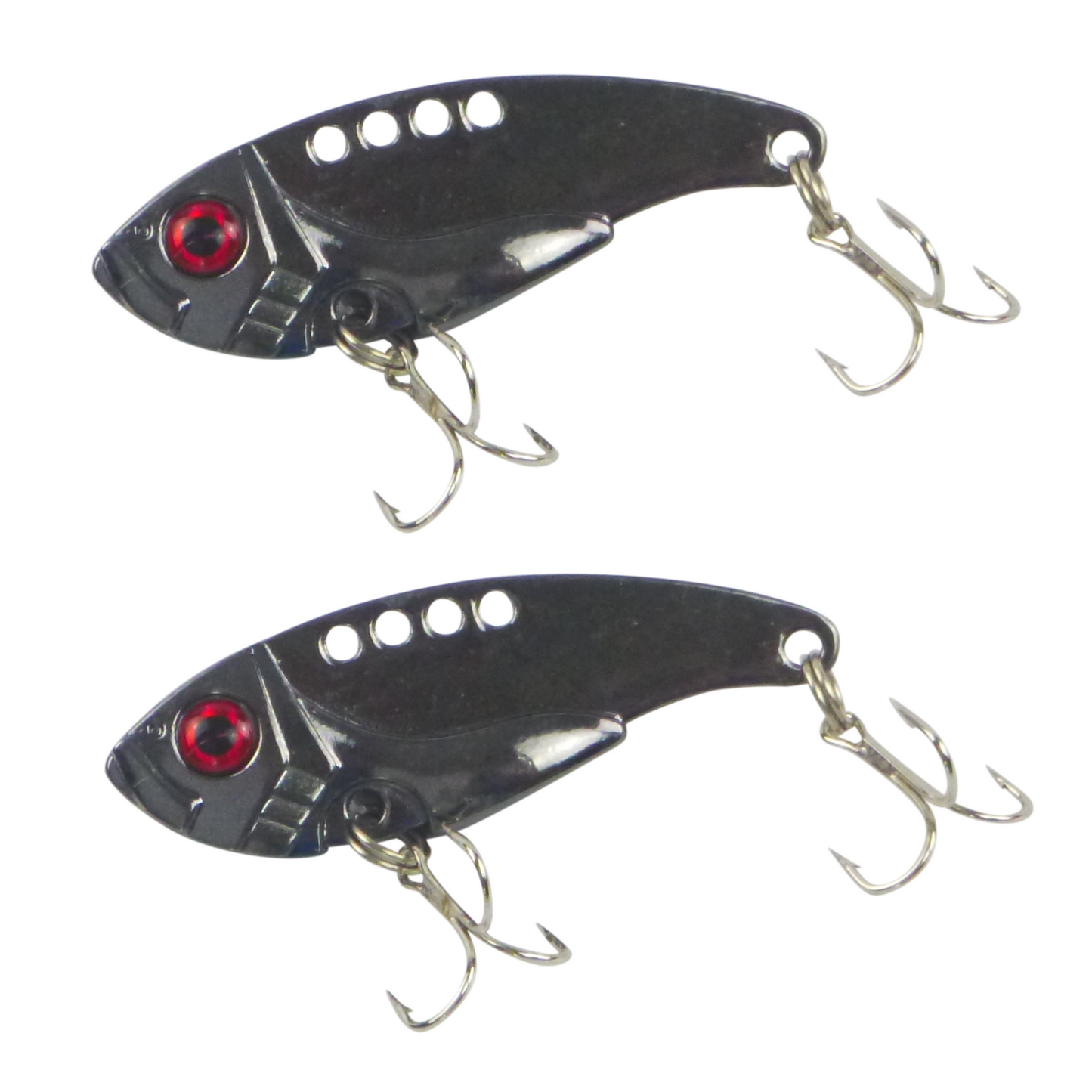 Finesse Metal Blade, Black Chrome 55mm, 2 Pack-0