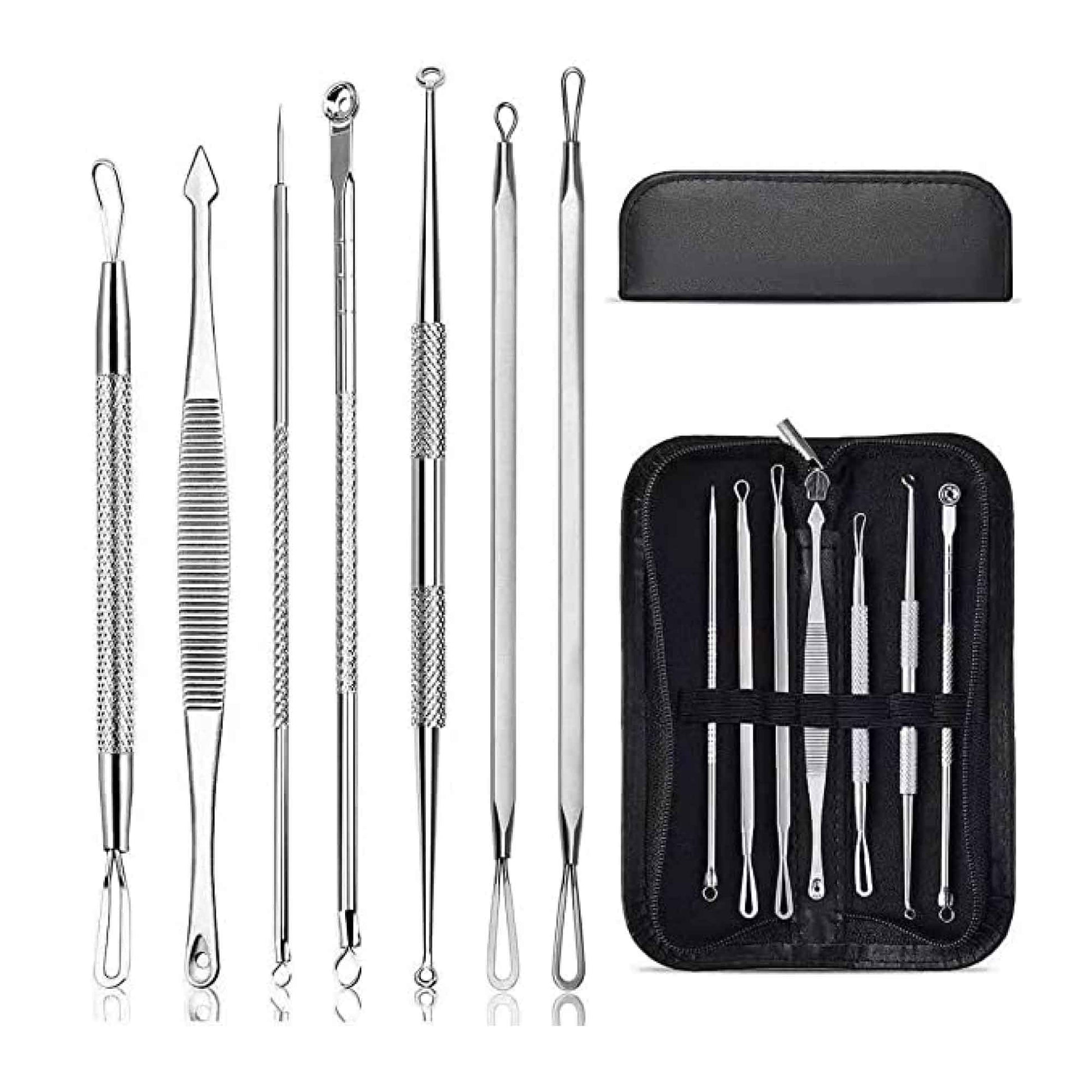 Blackhead Remover 7 Piece Tool Kit For Pimple Extraction Blemish Suction Removal-1