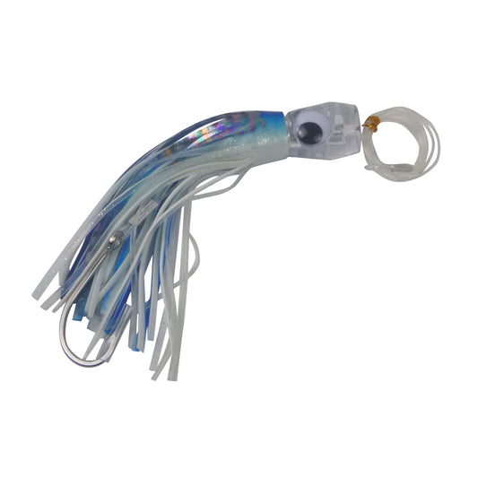 Swimerz Trolling Lure Rigs, 95gm, 23cmL, Size 8/0 Hook, Blue Ocky, 2 pack-0
