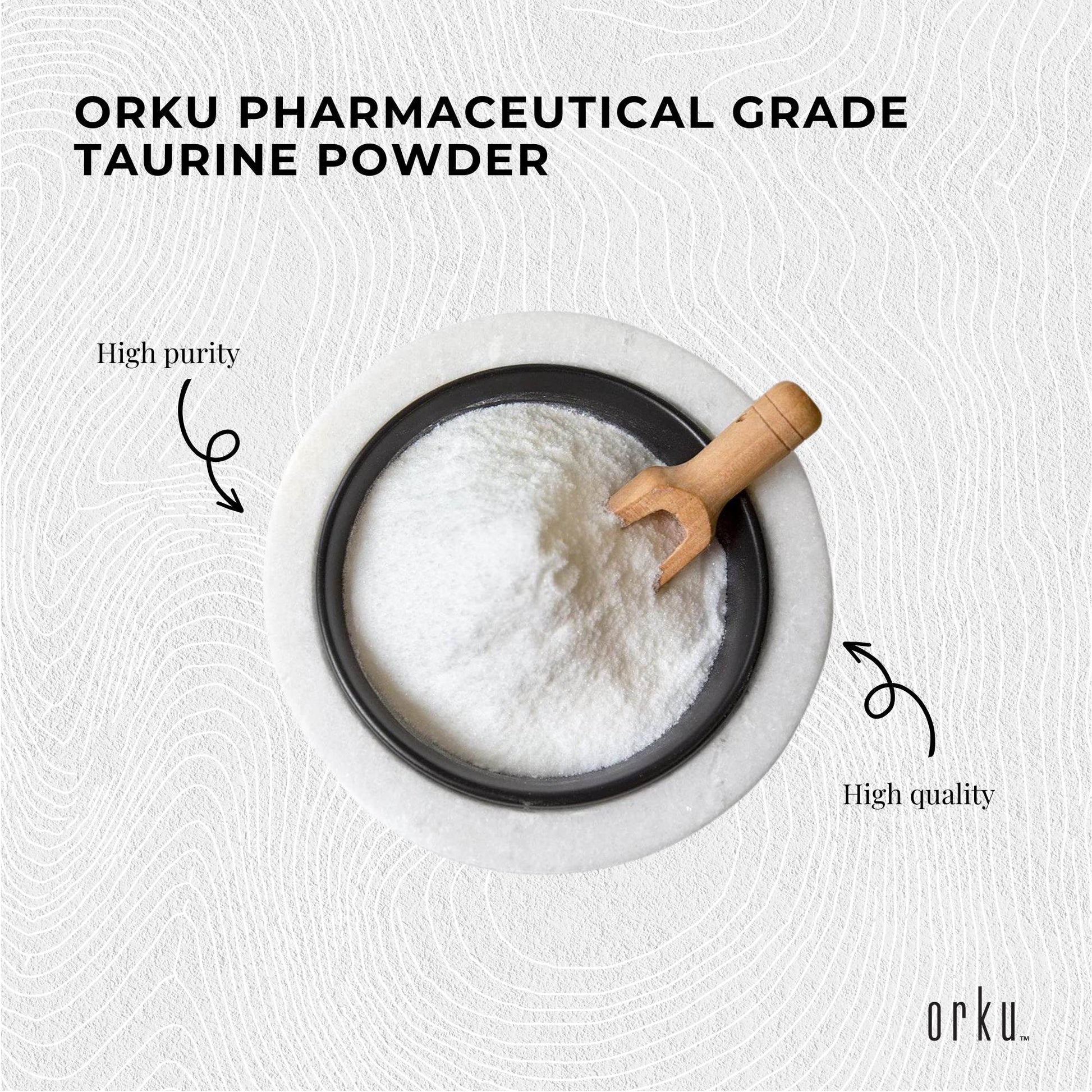 Bulk 20Kg Taurine Powder Pure Amino Acid Food Grade L-Taurine Vitamin Supplement-4