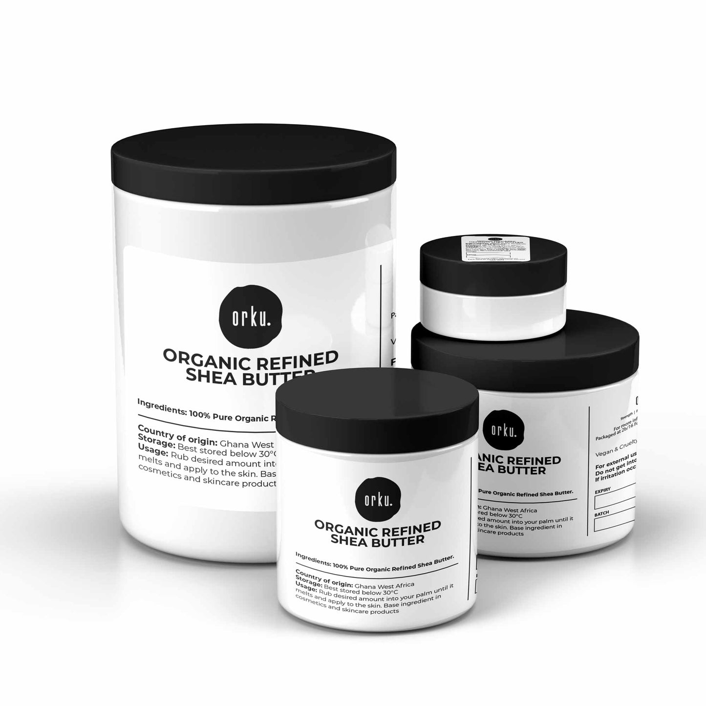 Bulk Refined Shea Butter Organic - Natural Pure African Karite-1