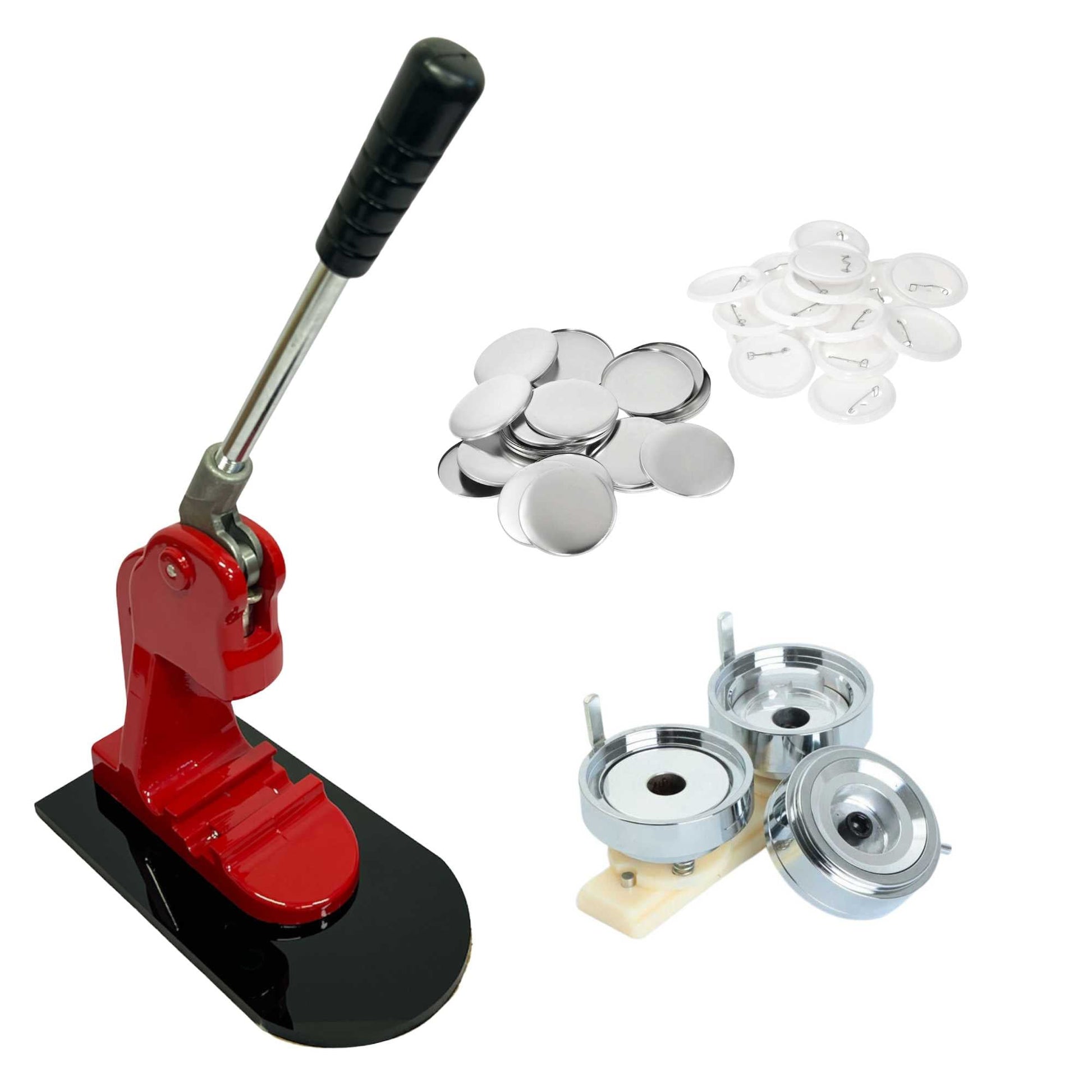 Button Badge Making Set 32mm - Maker + Mould + Badges-0