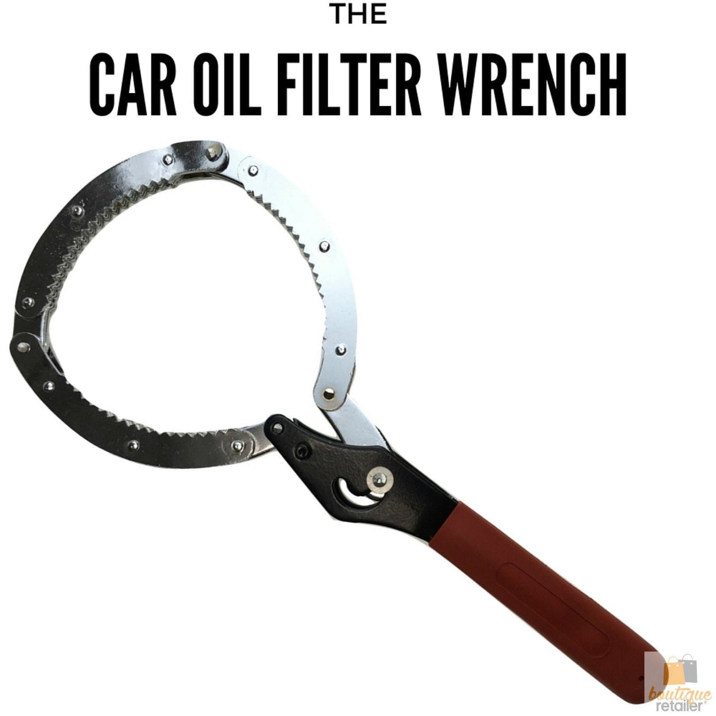 OIL FILTER WRENCH Adjustable Vehicle Chain Fitter Clamp Removal Screw Tool Spanner-2