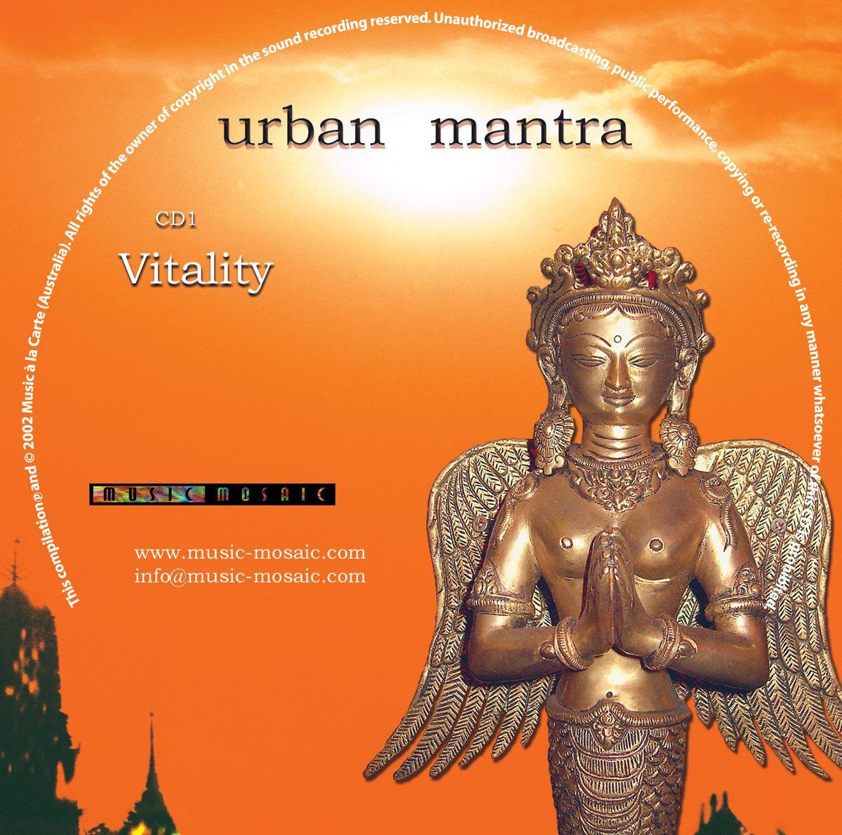 CD: Urban Mantra - Vitality-0