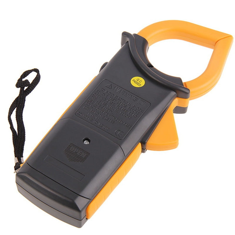 Digital Clamp Meter AC/DC Voltage Resistance Frequency DM6266 - Batteries Incl.-3