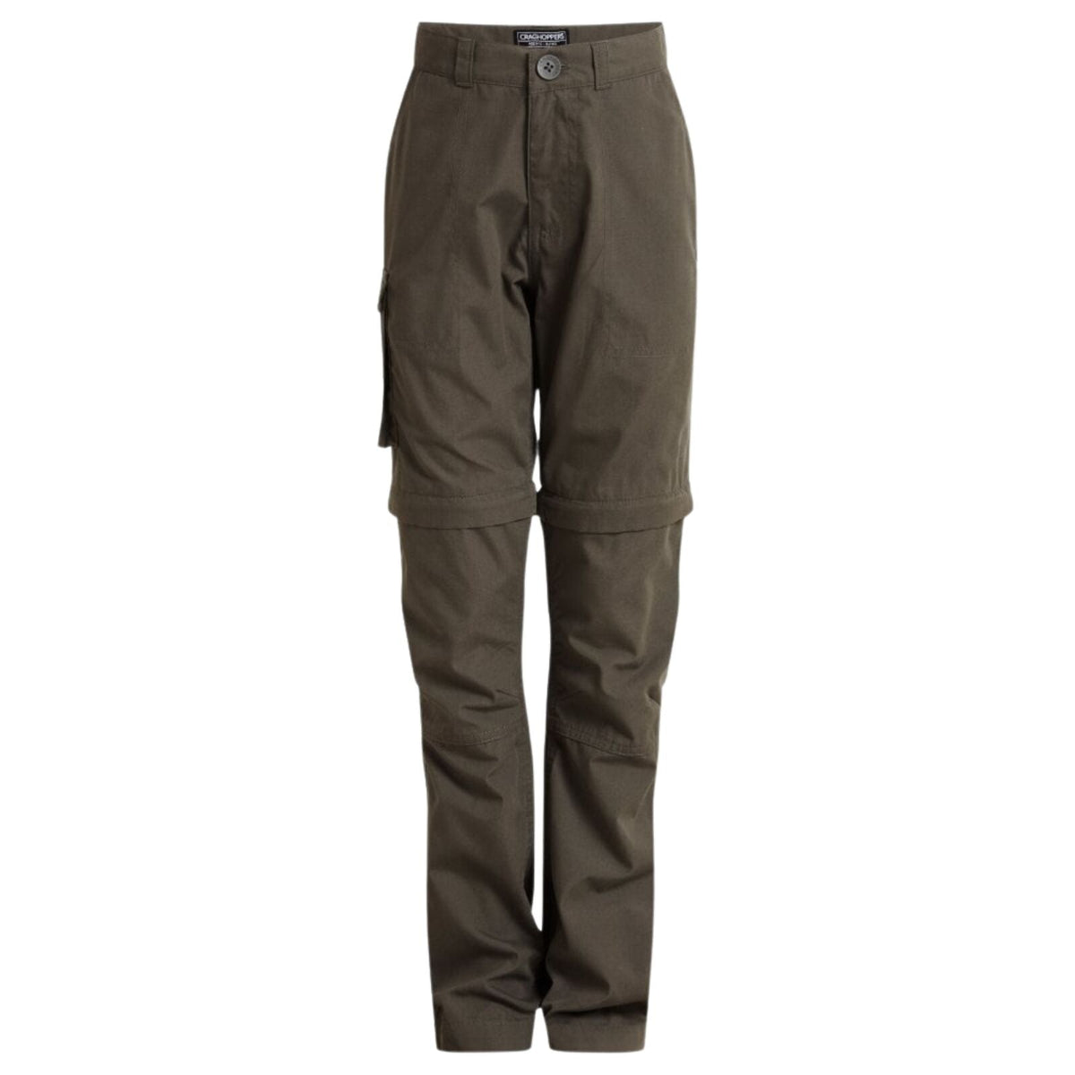 Craghoppers Kiwi Cargo II Convertible Cargo Hiking Trousers in Woodland Green