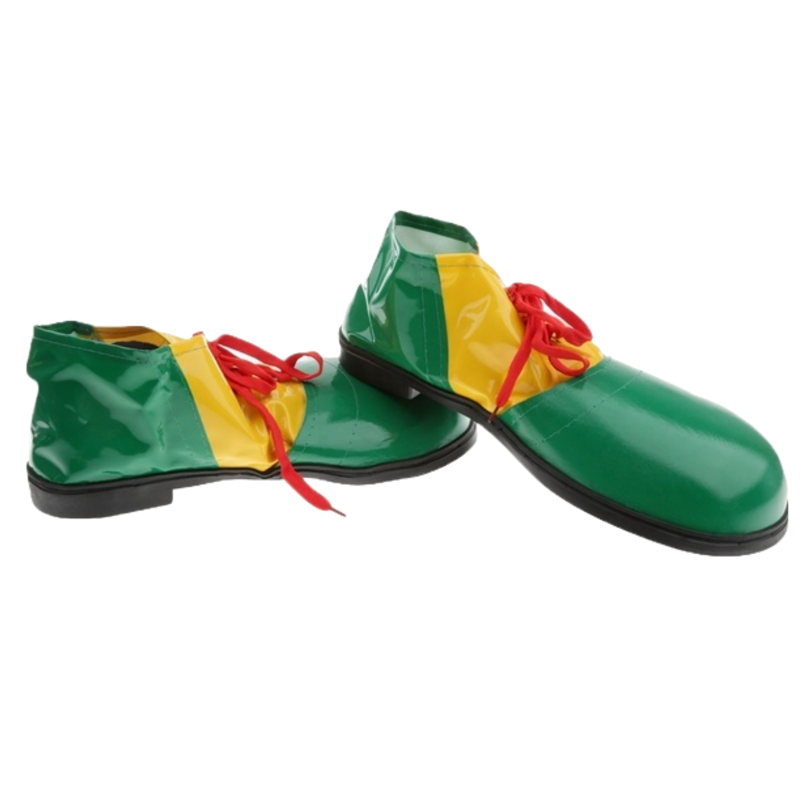 2Pcs Set Clown Nose + Large Shoes Circus Halloween Costume Fancy Dress Up Party-4