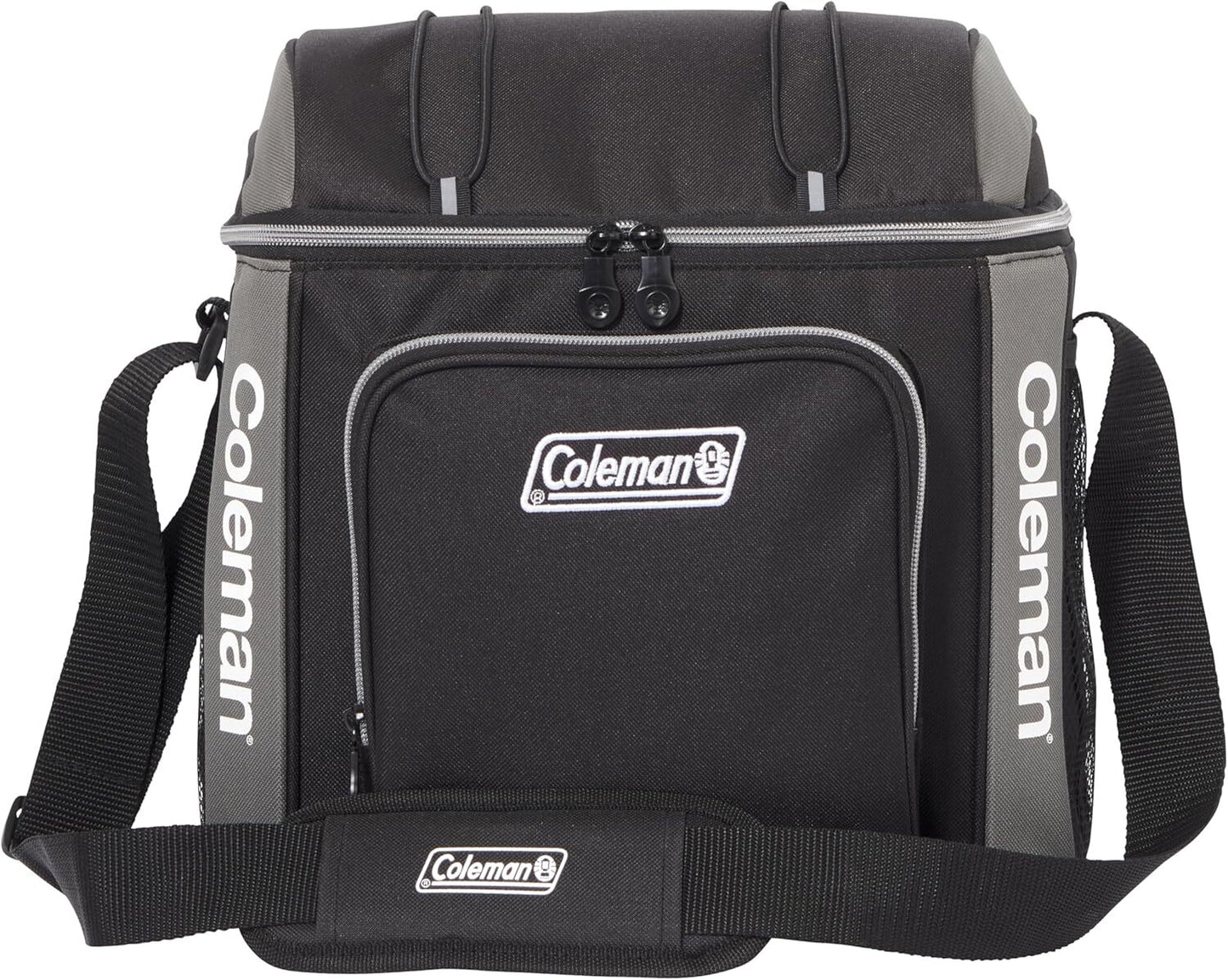 Coleman 16 Can Soft Cooler Insulated Outdoor Camping Picnic Bag in Black-0