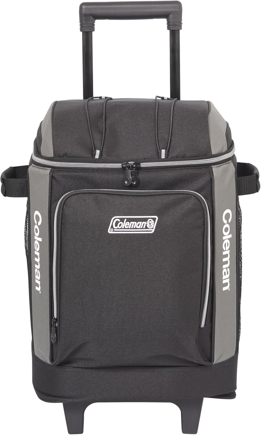 Coleman 42 Can Wheeled Soft Cooler Insulated Outdoor Camping Picnic Bag in Black-0