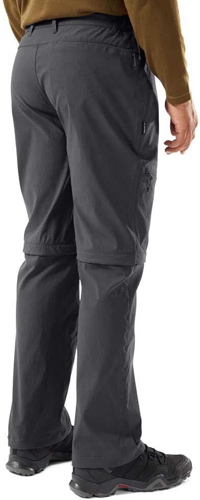 Craghoppers Kiwi Pro Convertible Stretch Trousers (REGULAR) in Dark Lead