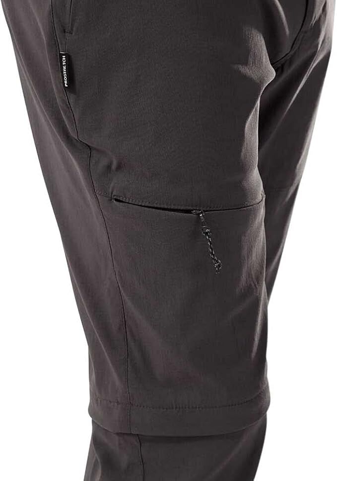 Craghoppers Kiwi Pro Convertible Stretch Trousers (REGULAR) in Dark Lead