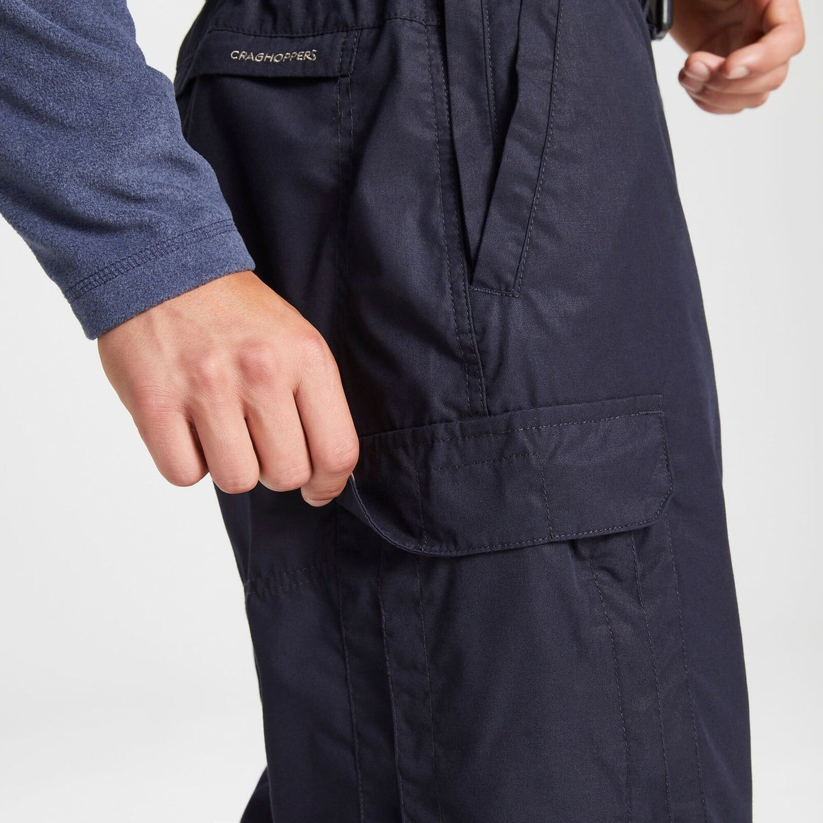 Craghoppers Kiwi Classic Outdoor Trousers (Regular) in Dark Navy