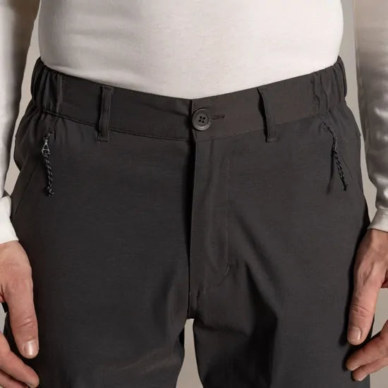Craghoppers Kiwi Pro III Convertible Stretch Trousers (Regular) in Dark Lead