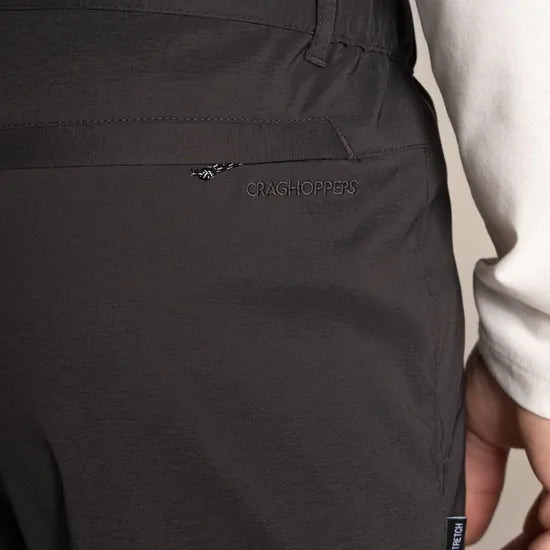 Craghoppers Kiwi Pro III Convertible Stretch Trousers (Regular) in Dark Lead