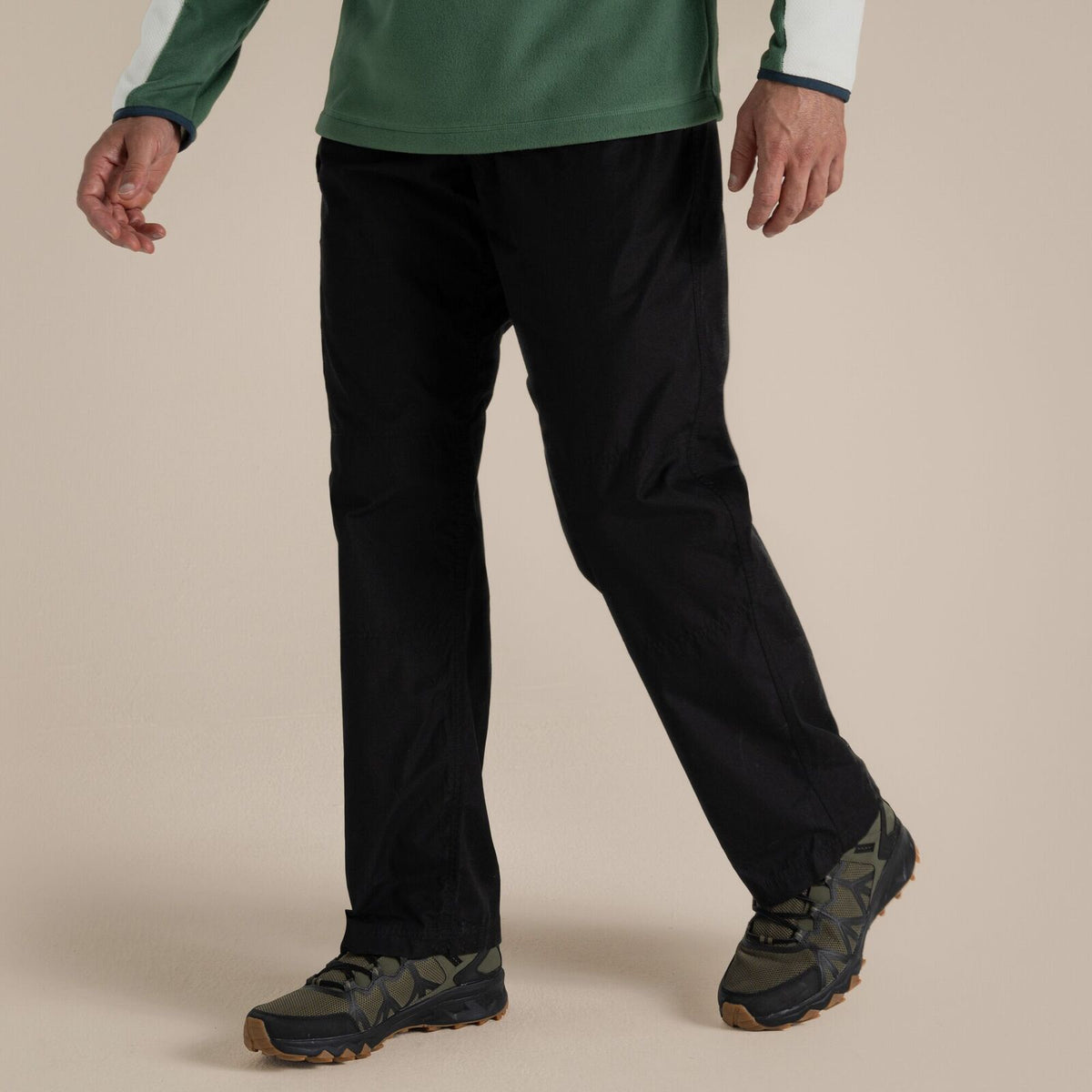 Craghoppers Kiwi Classic Outdoor Trousers (Regular) in Black