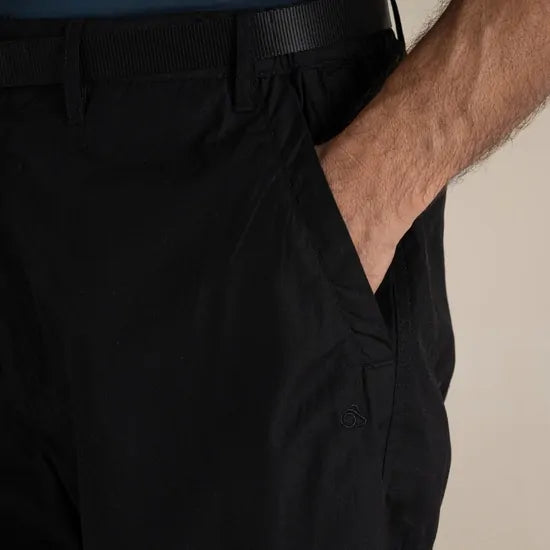 Craghoppers Kiwi Classic Outdoor Trousers (Regular) in Black