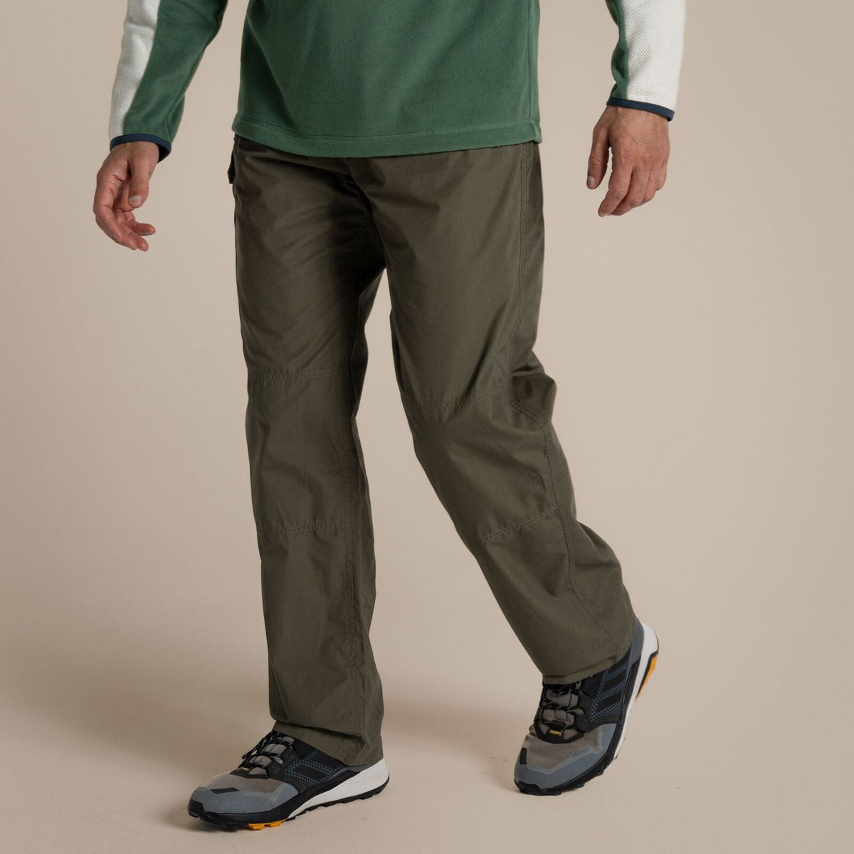 Craghoppers Kiwi Classic Outdoor Trousers (Regular) in Wild Olive