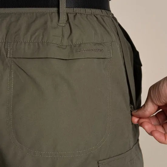 Craghoppers Kiwi Classic Outdoor Trousers (Regular) in Wild Olive