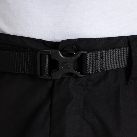 Craghoppers Mens Kiwi Convertible Trousers/Shorts (Regular) in Black