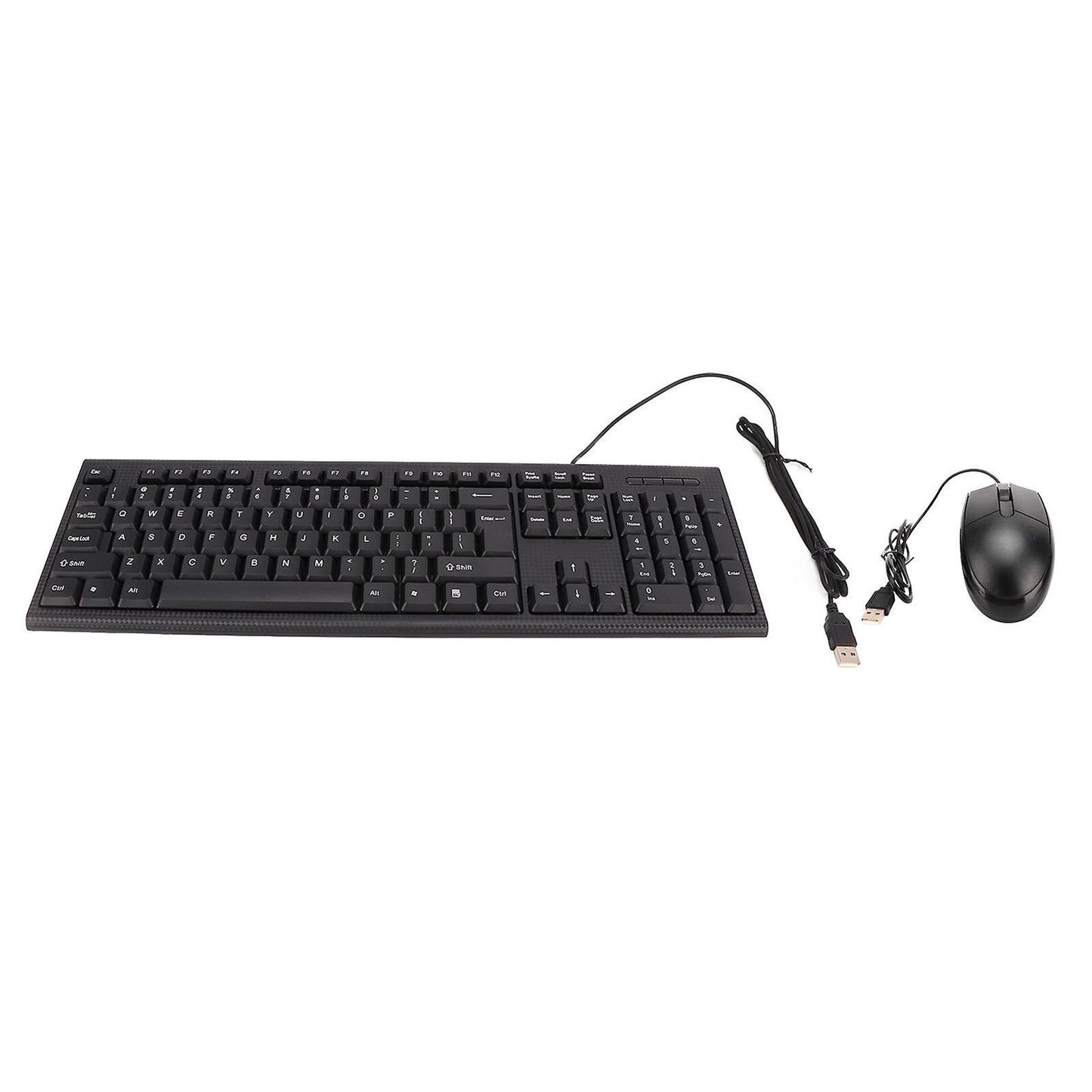 USB Keyboard & Mouse Set Key Board PC Mac Computer for Home Office-2