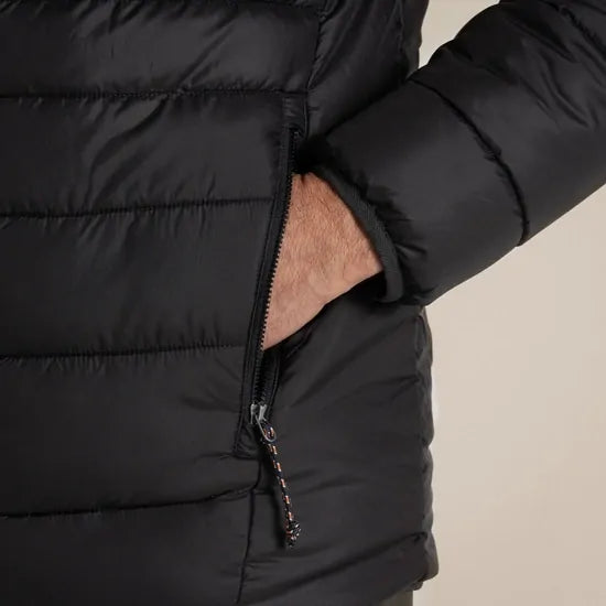 Craghoppers Compresslite IX Hooded Insulated Jacket in Black