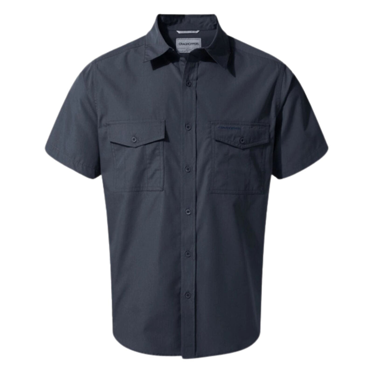 Craghoppers Kiwi Short Sleeve Outdoor Shirt in Ombre Blue