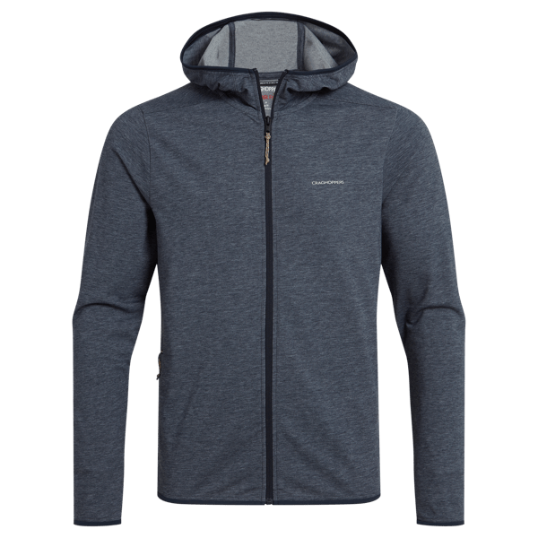 Craghoppers NosiLife Deft Hooded Travel Jacket in Blue Navy Marl