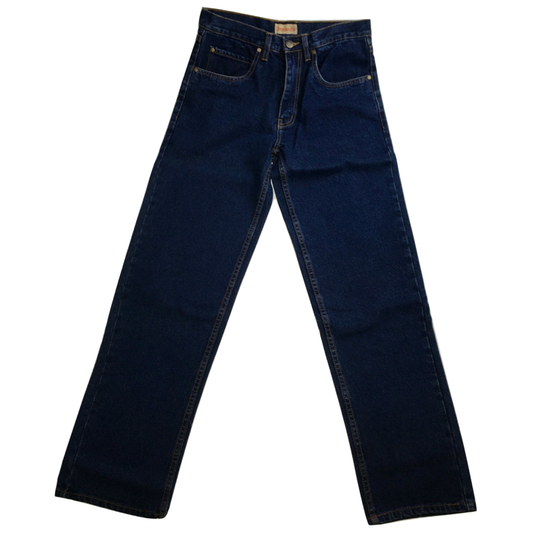 COMMANCHE Classic Basic Jeans Denim Original Straight Leg Pants Trousers-10