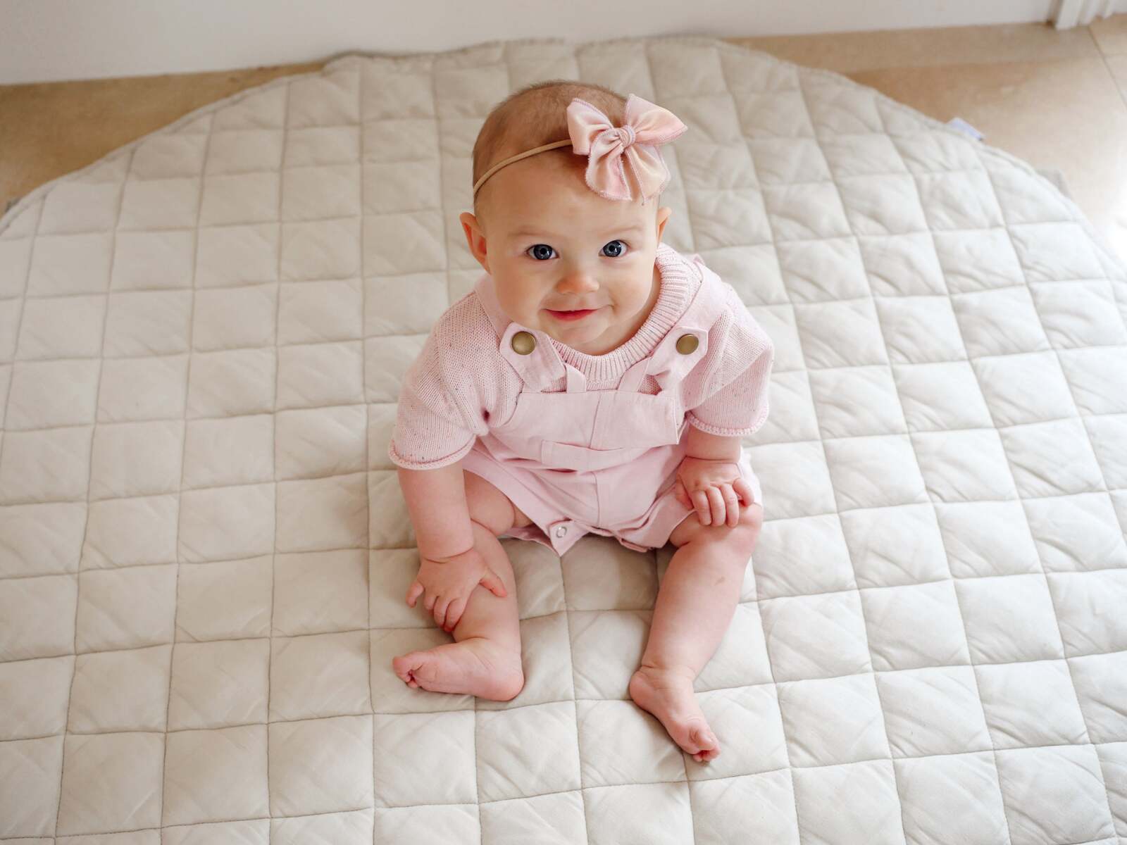 Ponchik Babies + Kids - Cotton Dungaree Overalls - Lemonade-3