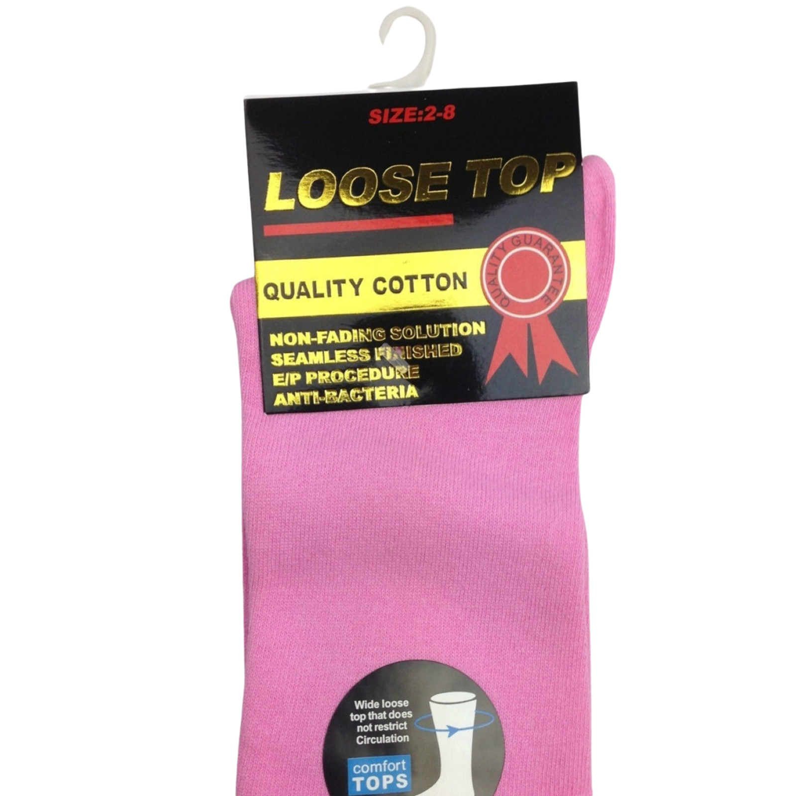 1x Pair COTTON Rich LOOSE TOP SOCKS Dress Medical Circulation Diabetic Comfort-23