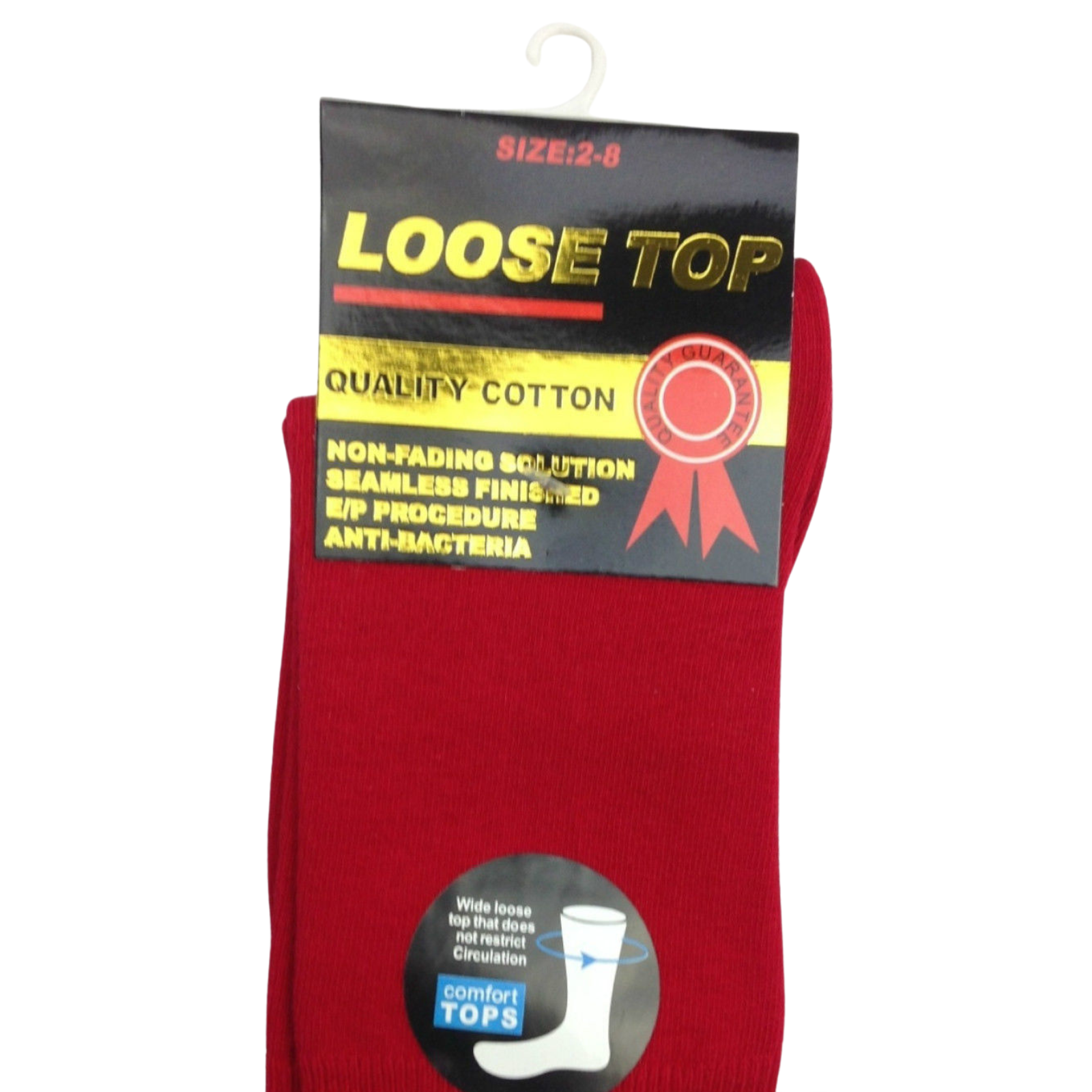 1x Pair COTTON Rich LOOSE TOP SOCKS Dress Medical Circulation Diabetic Comfort-25